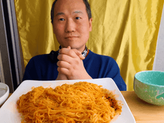 먹방 브베 - 오랜만에 팔도 비빔면 냠냠냠~ 먹방