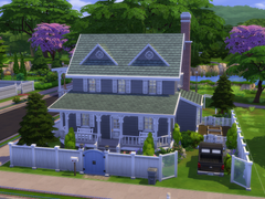 심즈 4 건축 - Country Family Home