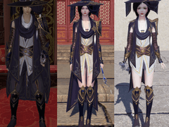 [天涯明月刀/천애명월도] 성수 계열 의상(2)