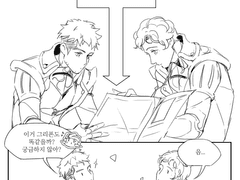 엑소스 히어로즈 그림들