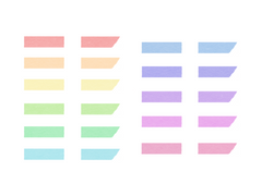 [굿노트 스티커] 종이질감 마테