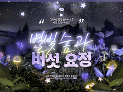 별빛 숲과 버섯 요정