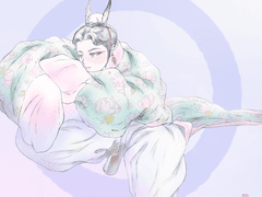 고대 복식 낙서