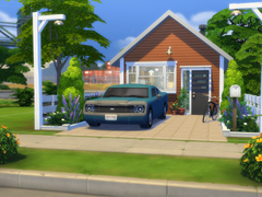 심즈 4 건축 - Cute Micro Home