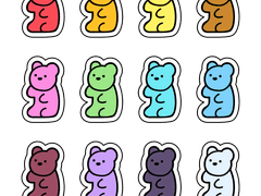 [굿노트 스티커] 배포