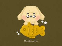 ❄️붕어빵 솸트리버&째냥 키링 도안❄️