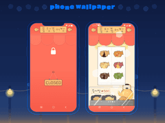 [무료 배포] 폼팜붕어빵 ver.2 휴대폰 배경화면+앱 아이콘 이미지