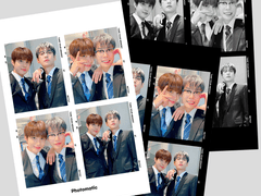 도영, 정우 포토매틱 도안