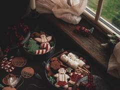 크리스마스엔 축하와 케이크를!