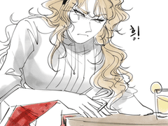 43. 나쁜 사람이랑 사귀고 있을 거 같은 아가씨