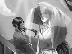 🍑얘 봄 복숭아가 맛있단다 Commission🍑