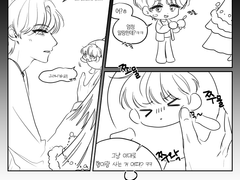 [산수] 형님 저녀석 오너먼트가 됐나본데요