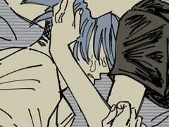 「 한밤중,우는 소리 」