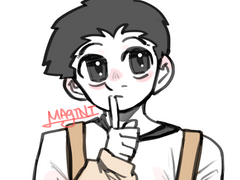 토리코랑 코마츠 옷 입히기