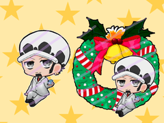 성탄절 원피스 키링 유료도안