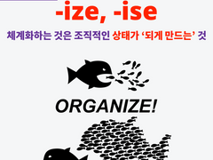 -ize, -ise