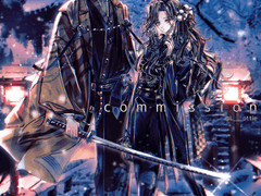 ❥ 러프 타입 (2인전신) 커미션 공지