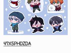 사이드엠 하이조커 겨울 스티커 도안 무료배포