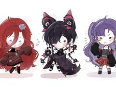 달멩 말랑눈 커미션