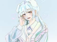 캐릭터 리퀘 일러스트