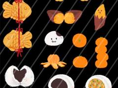 [굿노트 스티커] 겨울 간식