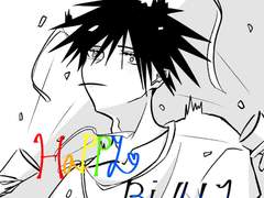 메구미 생일 기념 낙서!