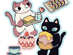 굿노트 스티커> 함께하는 냥멍스티커