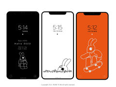 2023 계묘년 토끼 핸드폰 배경화면 무료 배포