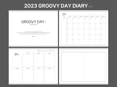 [히지] 2023 굿노트 그루비 다이어리