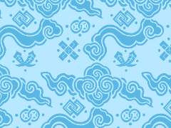 [유료★패턴] 조선 구름문