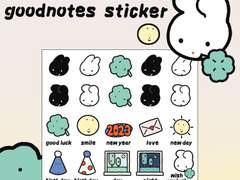 굿노트 2023 스티커&프로필 아이콘