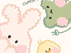 삼총사의 첫 셀카