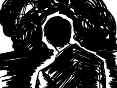 서로의 한 가운데에 서서