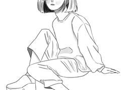 인물 사진 모작2