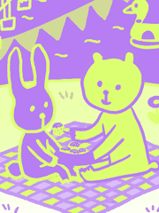 토뀌요미와 곰팅이_By.Gwen