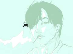 러프스케치+ 채색 두상 커미션