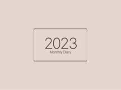 [굿노트] 2023 심플 먼슬리 + 위클리 + 감정 속지