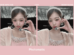 [아이브 원영] 크리스마스 2컷 가로형 포토매틱