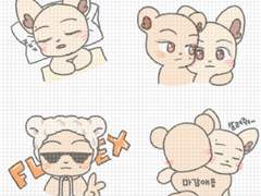 맠런 굿노트 스티커