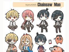 체인소맨 스티커