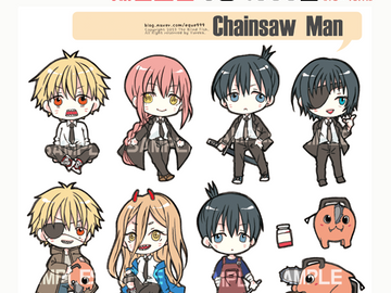 체인소맨 스티커