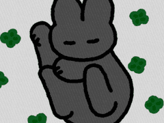 검은토끼 배경화면