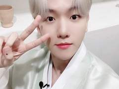 네 새해에 복을 탔어!