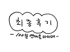 마지막 후기 : 100일 연재를 마치며