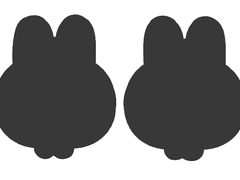 🐰미니토끼 도안공유