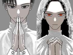 기도하는 윤수채아 포카 도안 공유