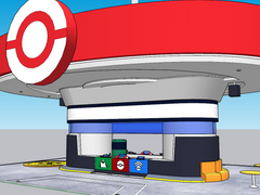 [스케치업] 포켓몬스터 스칼렛/바이올렛 포켓몬센터 드라이브스루