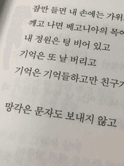 눈치없는계절들