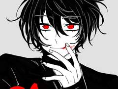 무채색 포인트 컬러 타입 커미션