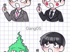 모브사이코 와앙 포카 도안 유료 배포